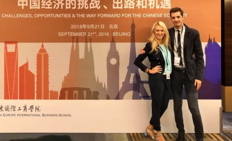 Students of Chinese Studies doing Internships at Czech and Slovak Republic Embassies in Peking