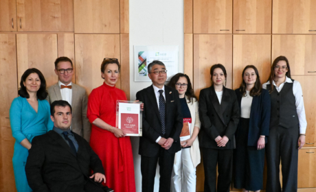 Final ceremony of the Read Japan Project 2024: Book donation for CAS