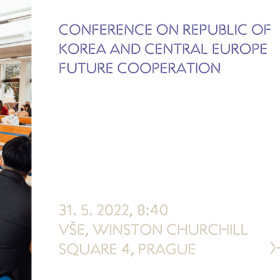 31. 5. 2022: Konference „Republic of Korea and Central Europe Future Cooperation“