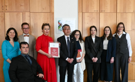 Slavnostní zakončení projektu Read Japan Project 2024: knižní dar pro CAS