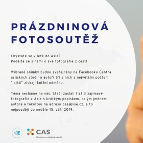 Prázdninová foto-soutěž CAS